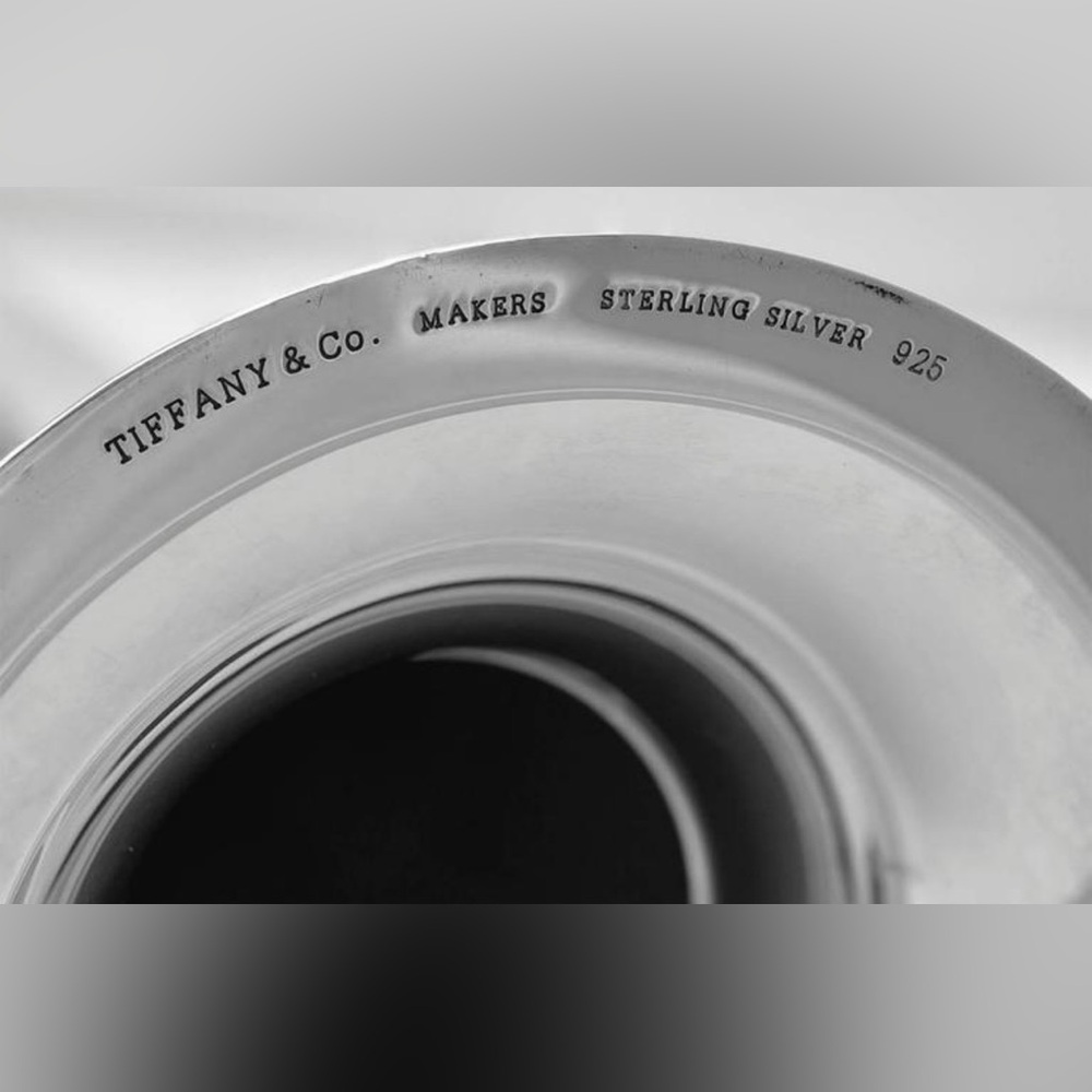 TIFFANY & CO ULTRA RARE Y2K RELEASE STERLING SILVER CELEBRATION HORN MINT CONDIT - Picture 9 of 13